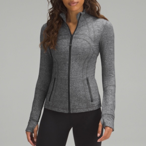 lululemon athletica Tops - NWT! Lululemon - Define Jacket *Luon - Heathered Black